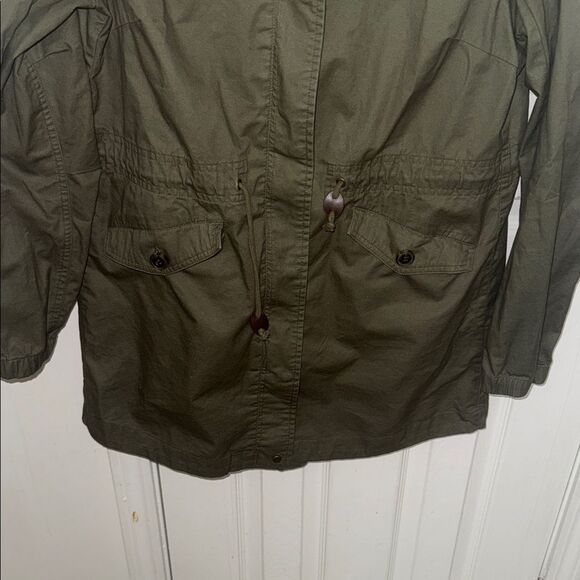 Fashion Nova Olive Utility Jacket - Picture 2 of 9